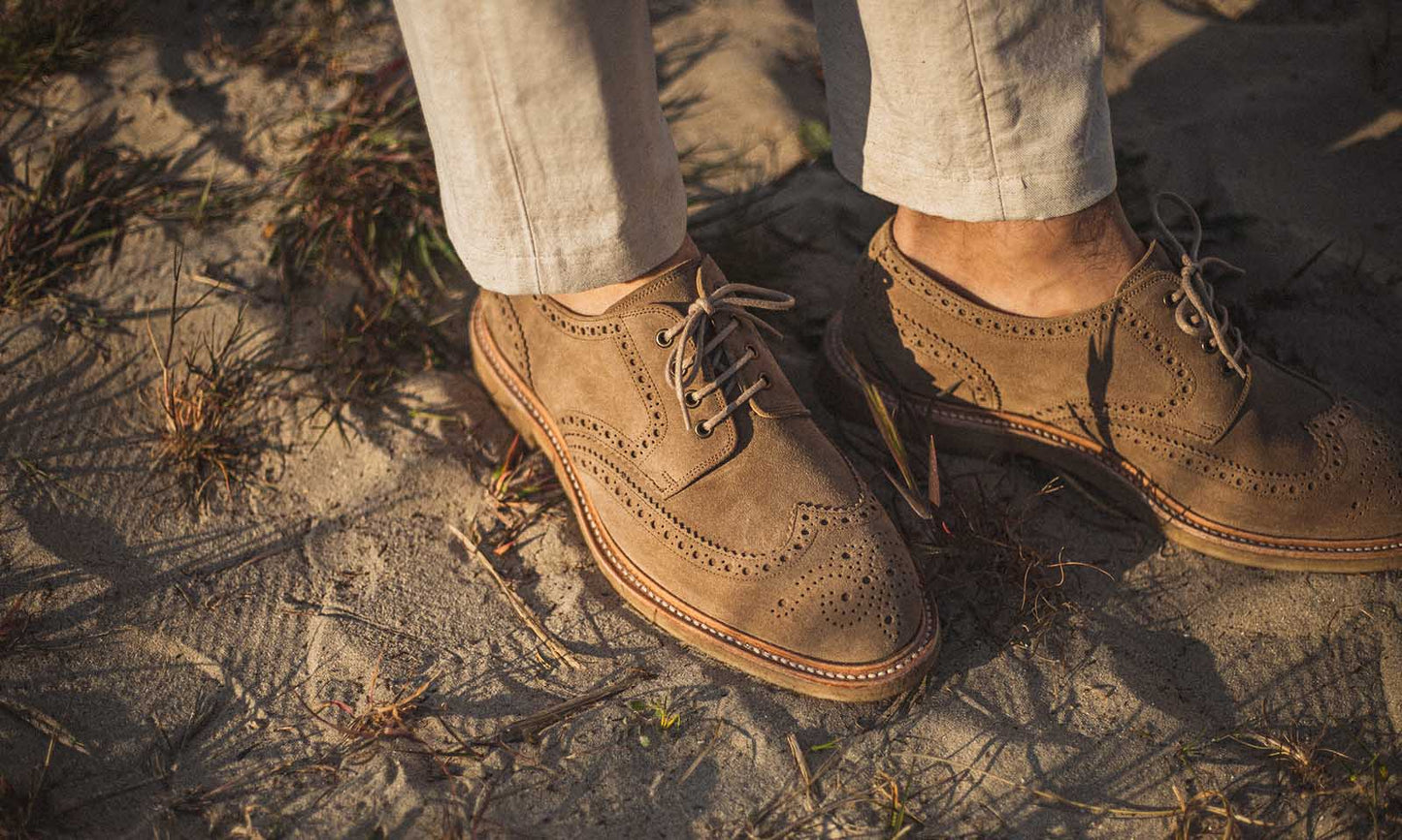 Brogues Genova beige