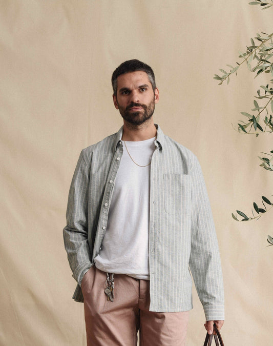 Chemise Sagano sauge