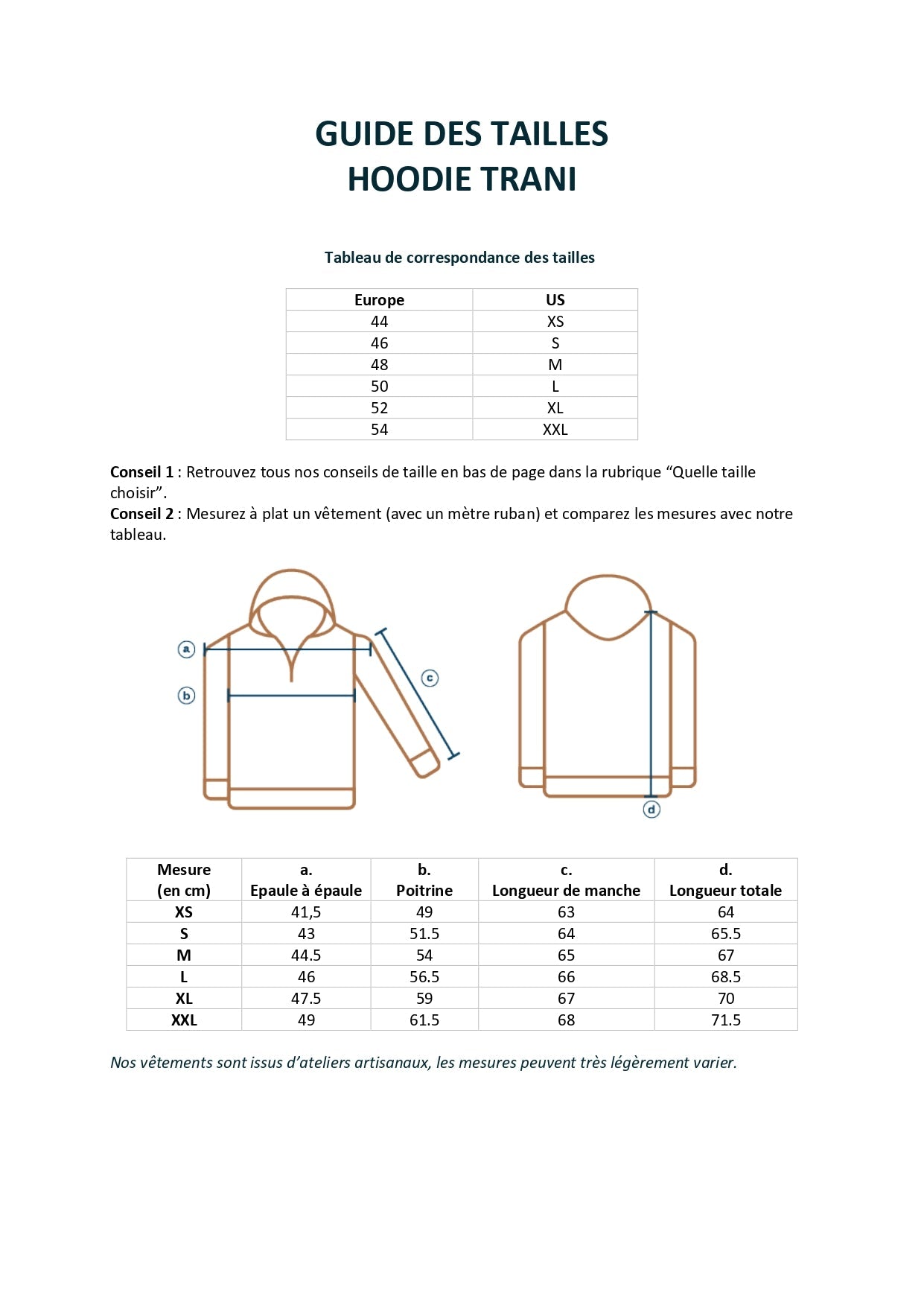 Hoodie Trani marine