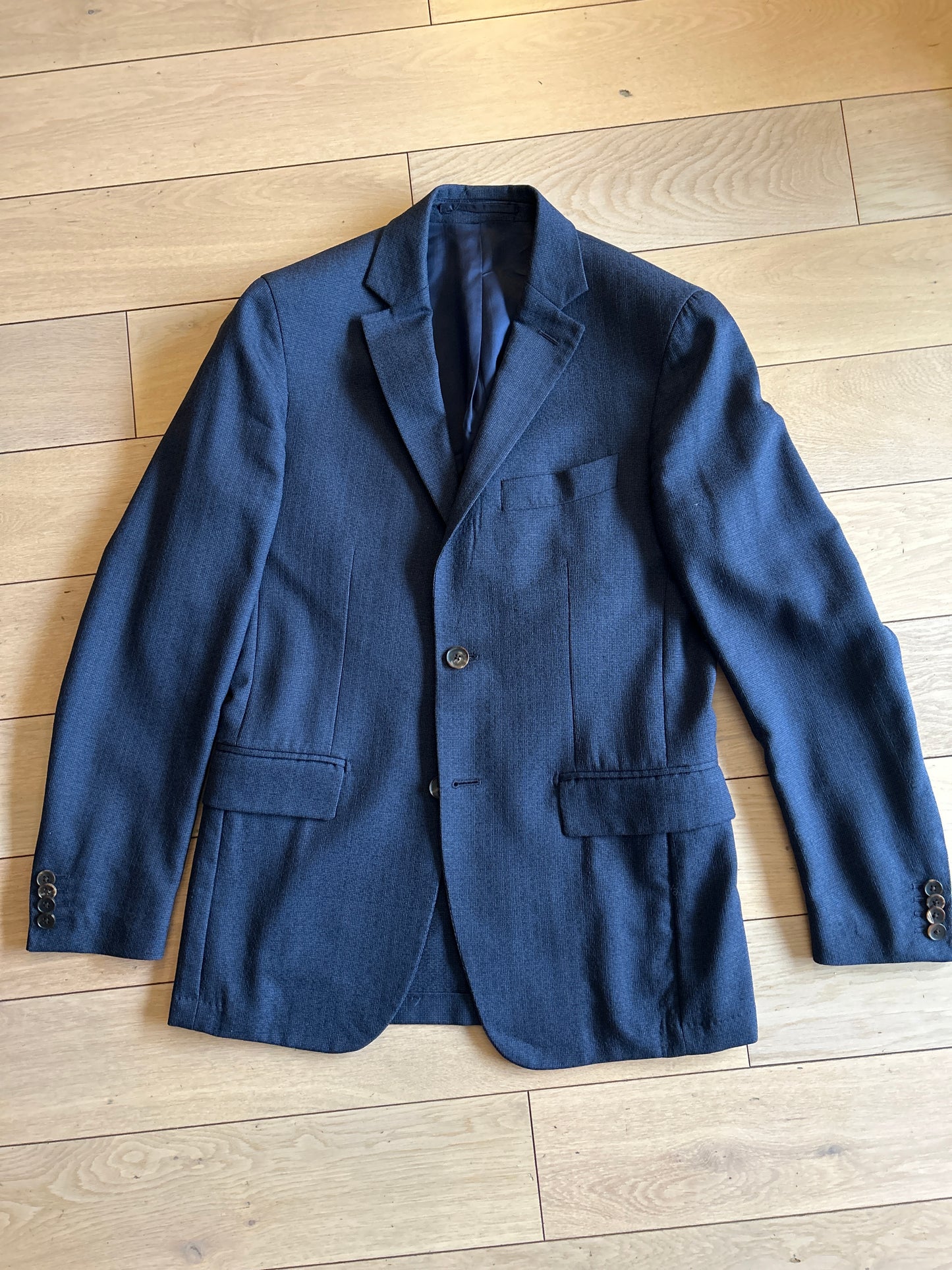 Veste Costume Chris Bleu