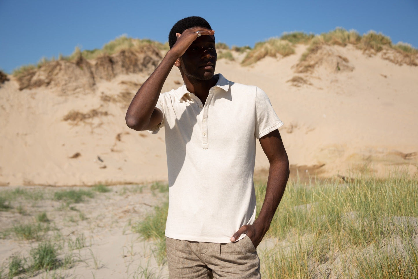 Polo Bunji beige
