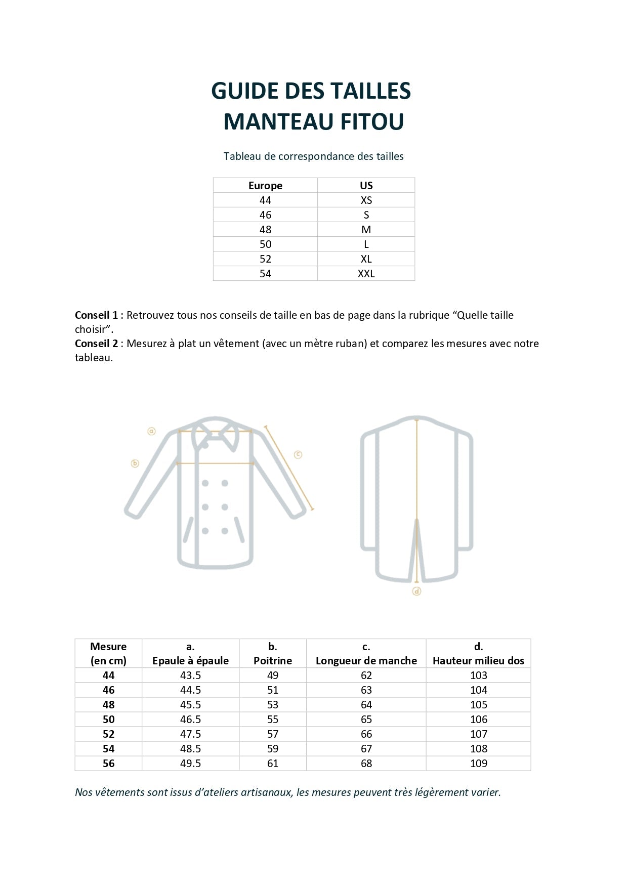 Manteau Fitou gris