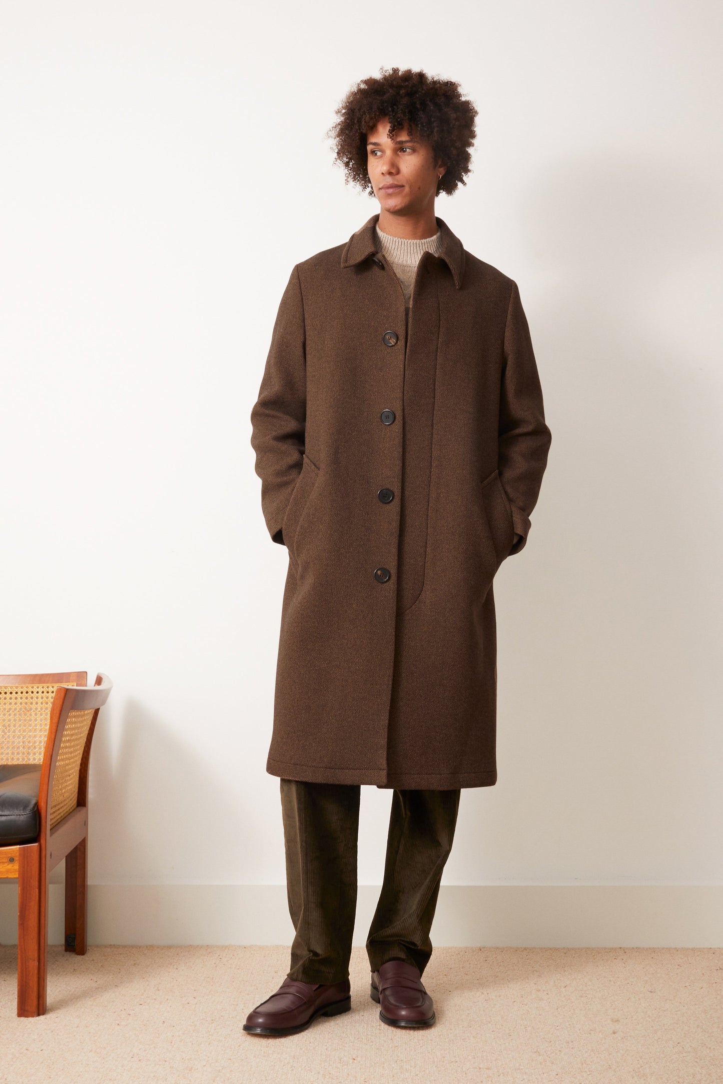 Manteau Montmartre marron