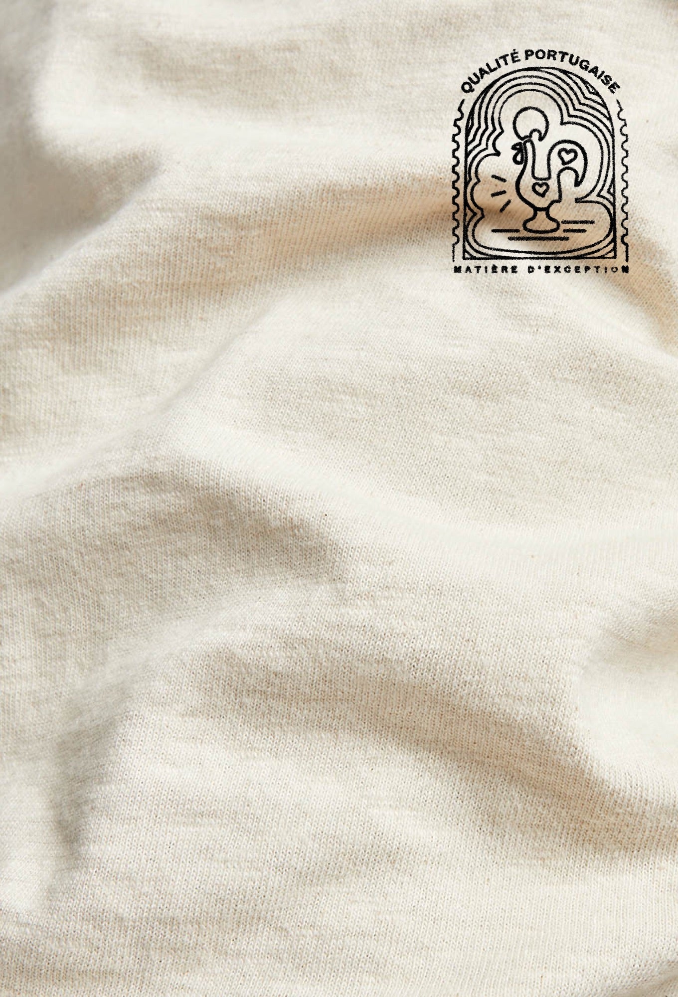 T-shirt Tex ecru