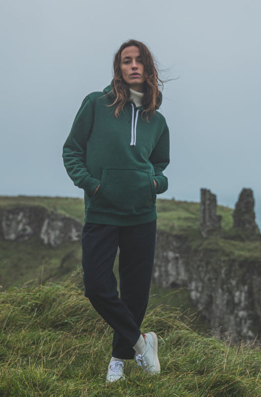 Hoodie Estela vert