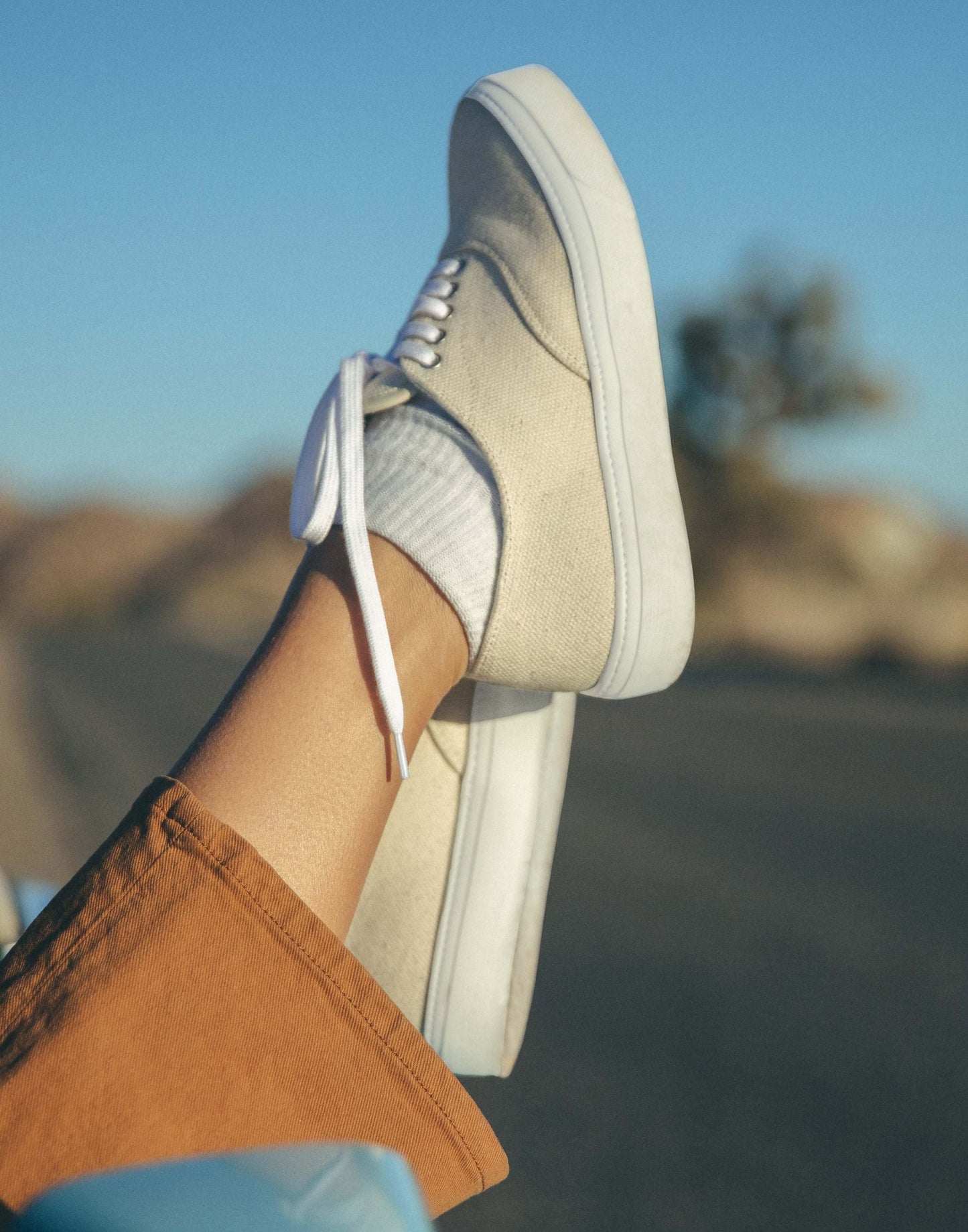 Sneakers Femme Leiria ecrues