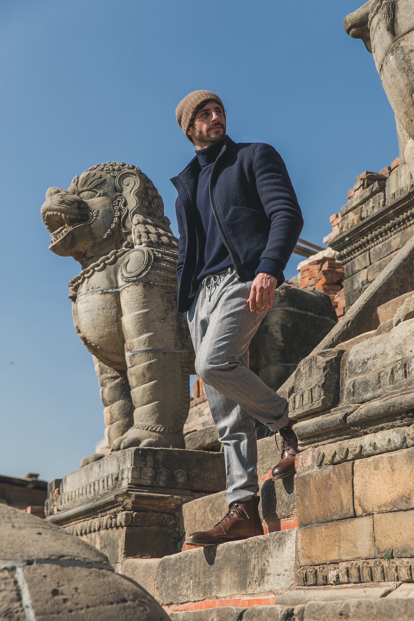 Blouson Ted navy