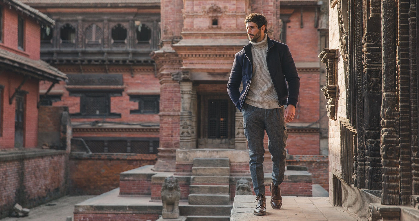 Blouson Ted navy