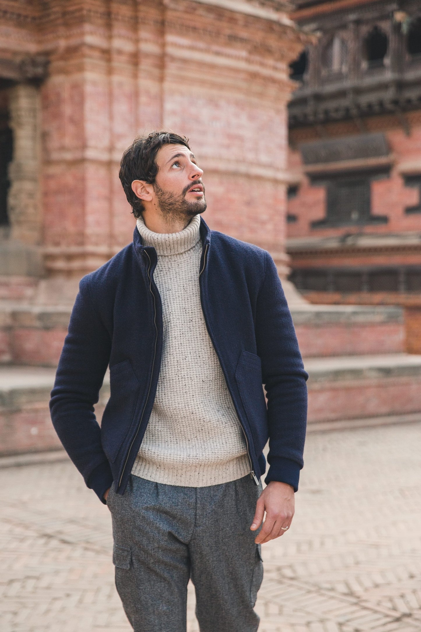 Blouson Ted navy