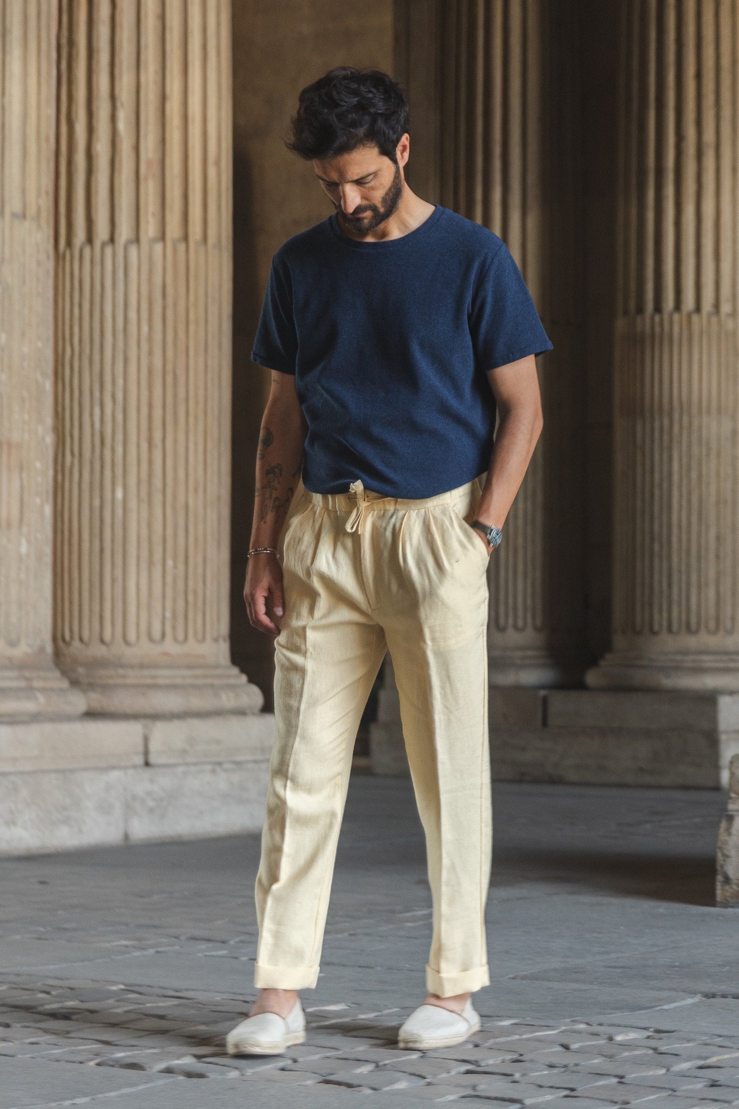 Pantalon Melbourne jaune