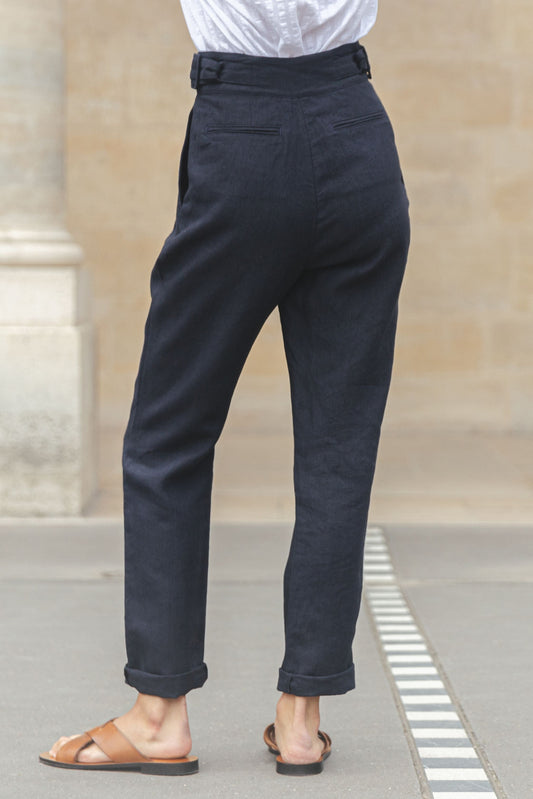 Pantalon Tavira marine
