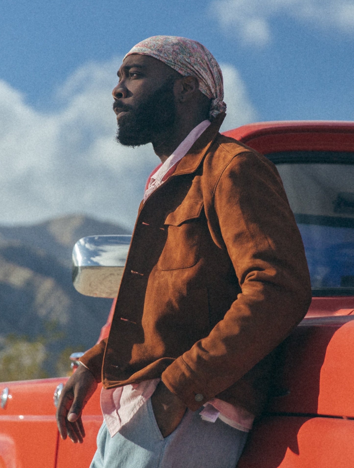 Blouson Niardo cognac