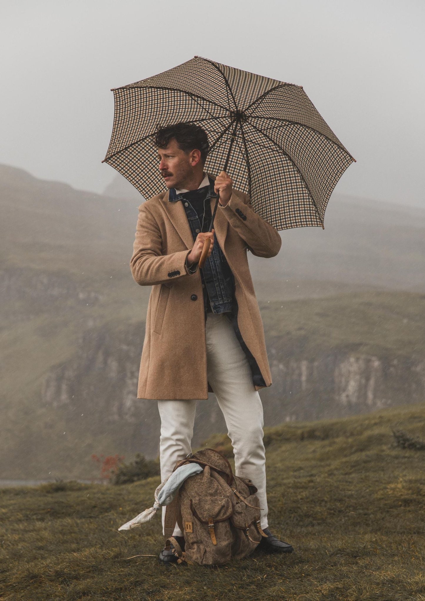 Manteau Issel camel