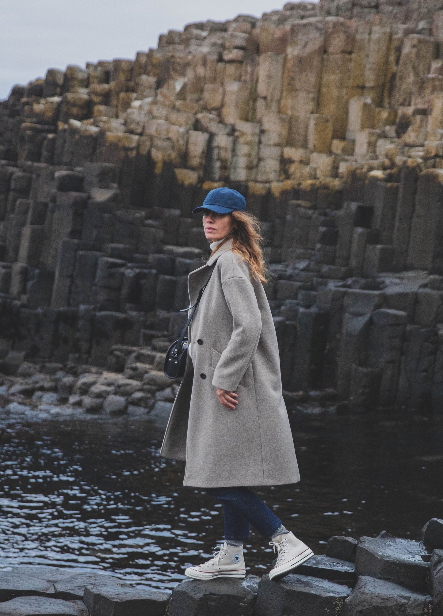 Manteau Carpi grège