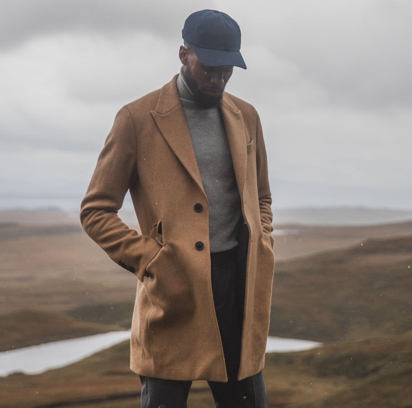 Manteau Isaac camel