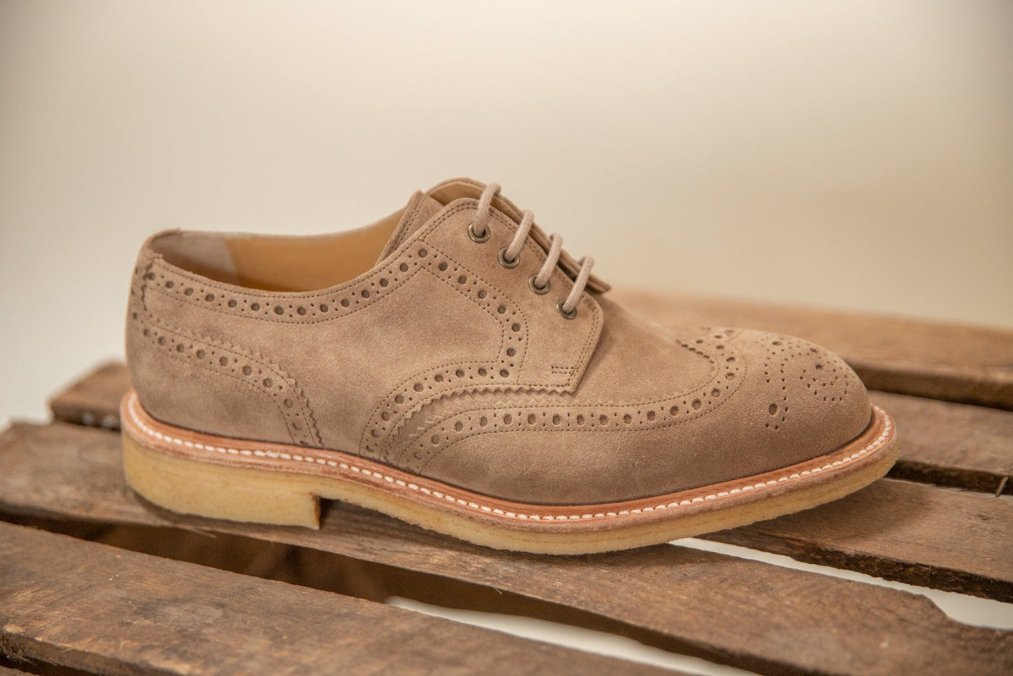 Brogues Genova beige