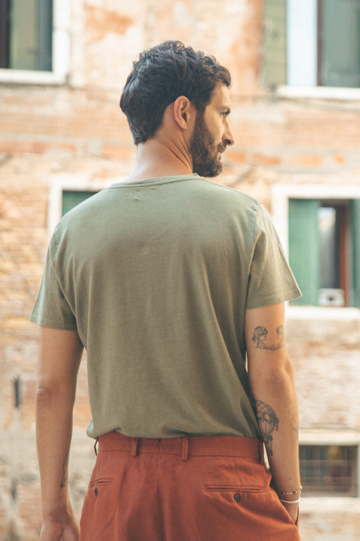 T-shirt Cuba kaki