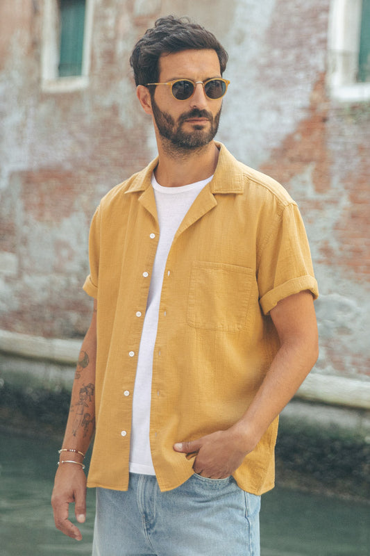 Chemisette Newport moutarde