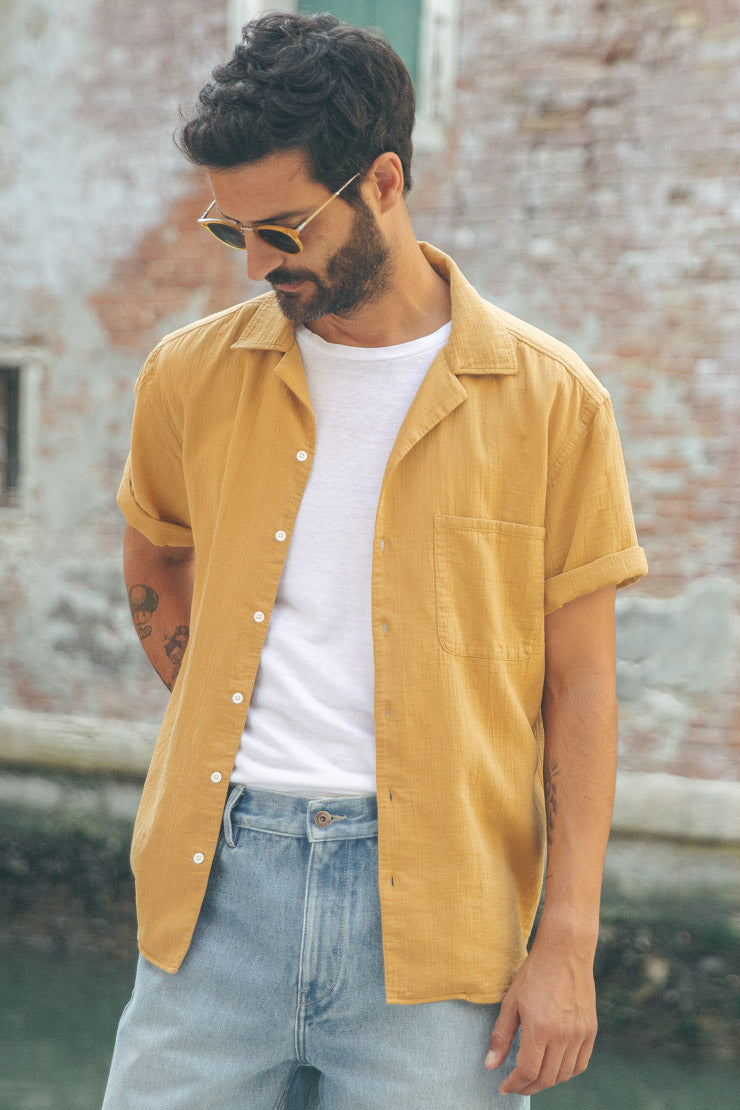 Chemisette Newport moutarde