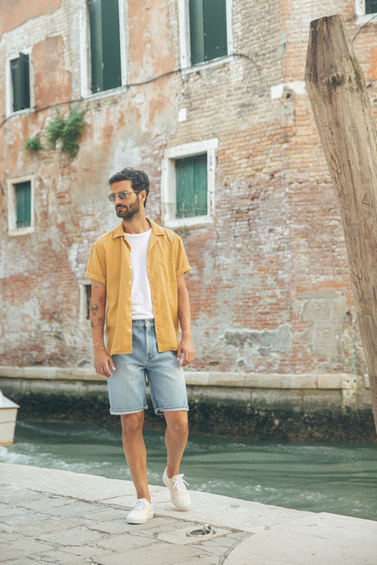 Chemisette Newport moutarde