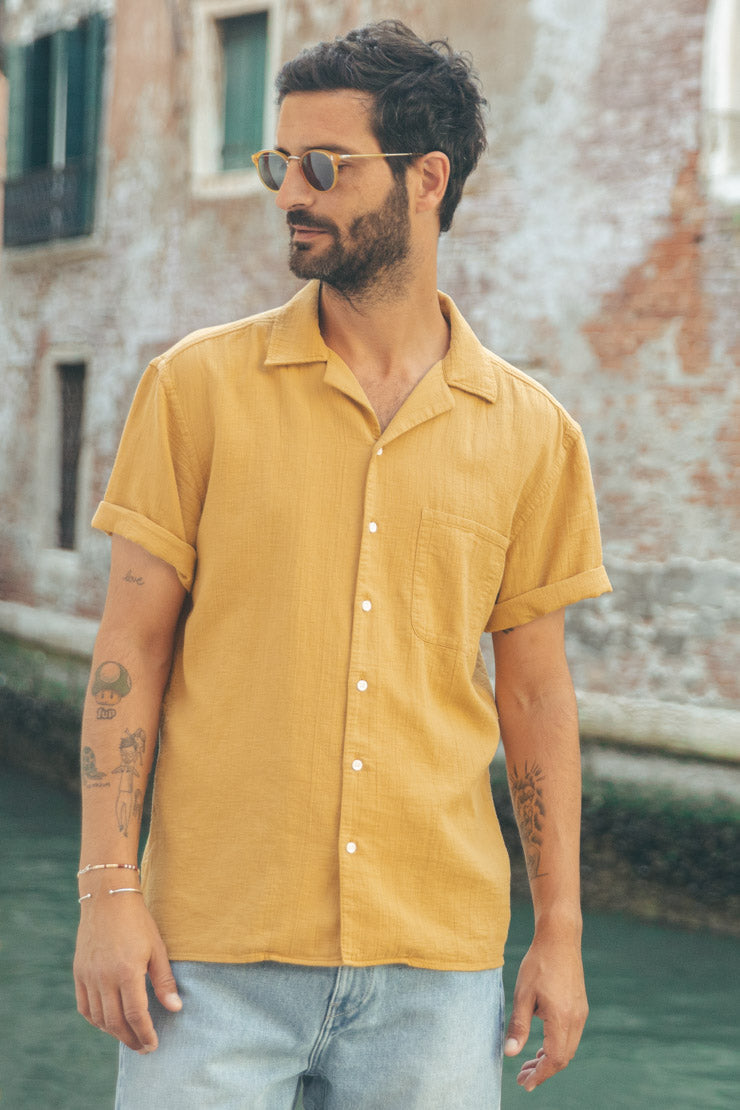 Chemisette Newport moutarde