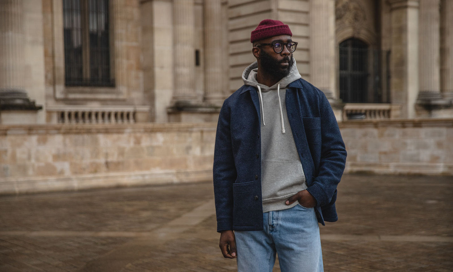 Veste Noale bleu