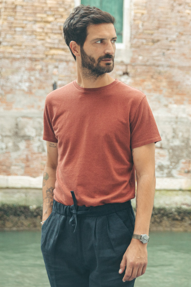 T-shirt Cuba terracotta