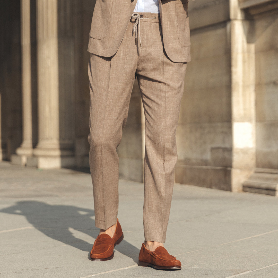Pantalon Breno brun