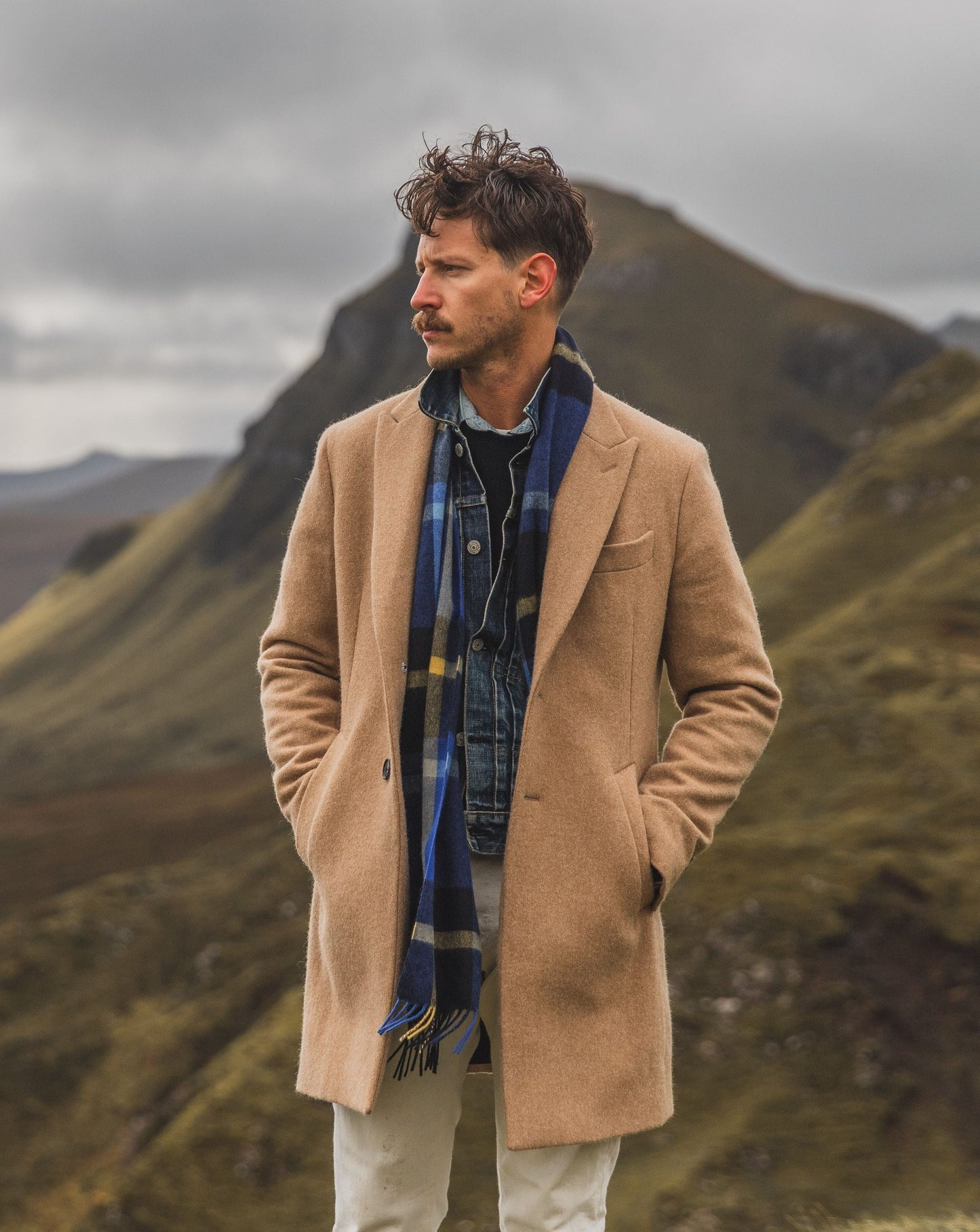 Manteau Issel camel
