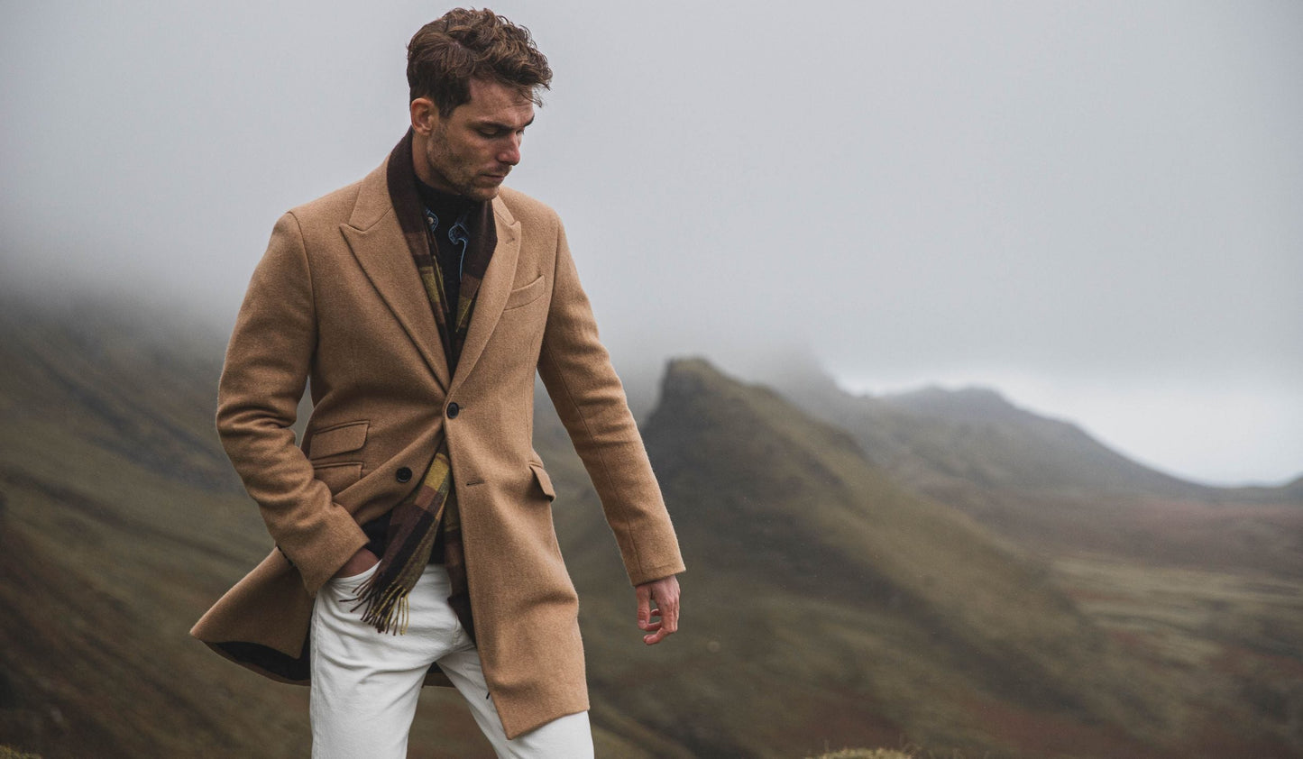 Manteau Isaac camel