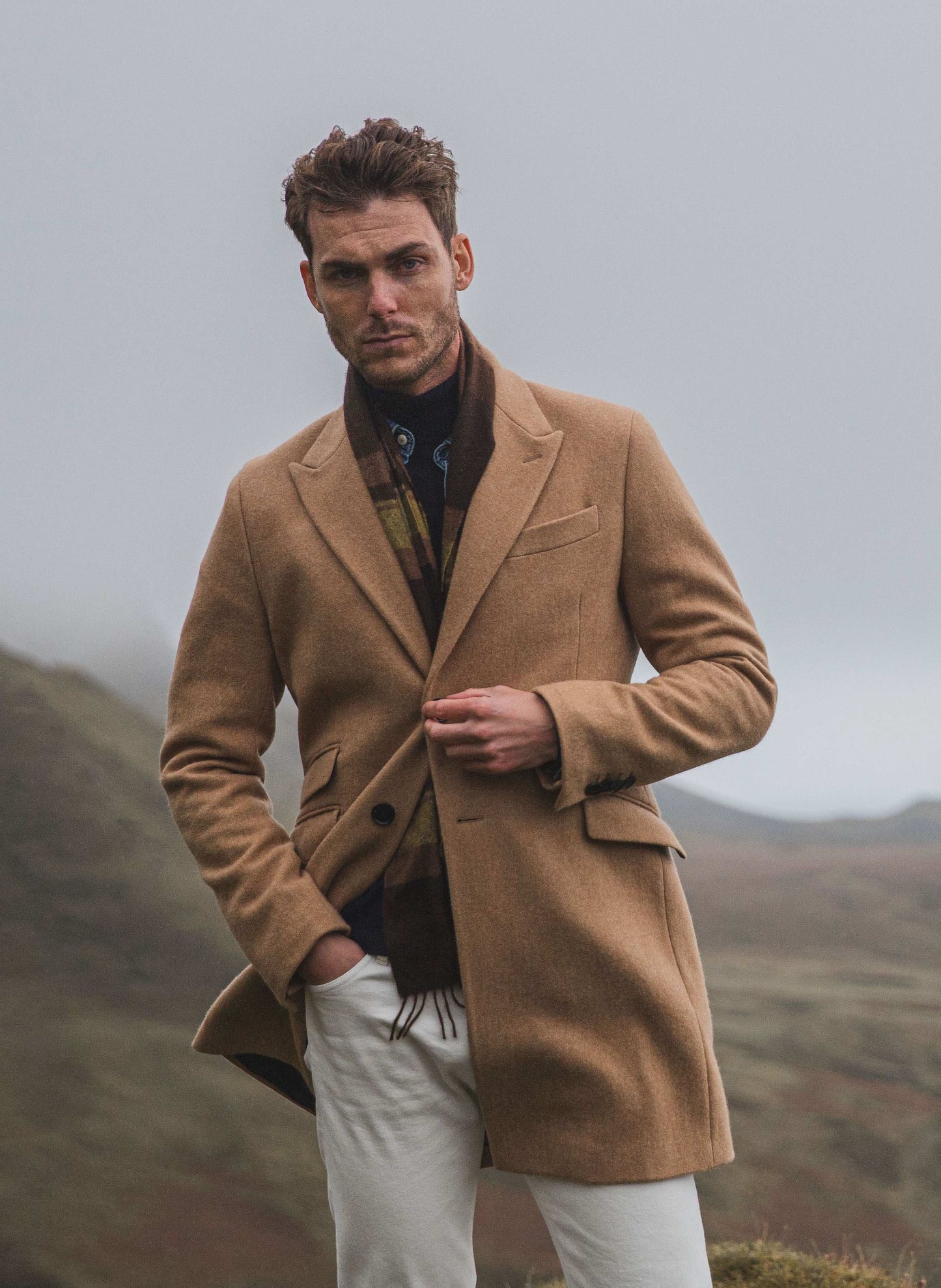 Manteau Isaac camel