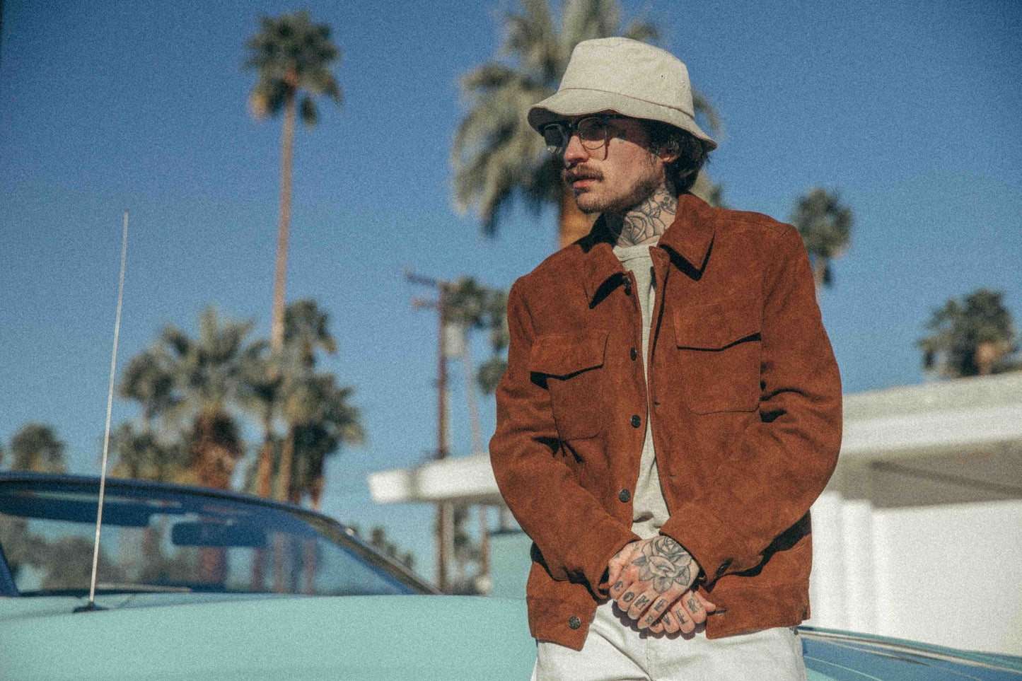 Blouson Niardo cognac