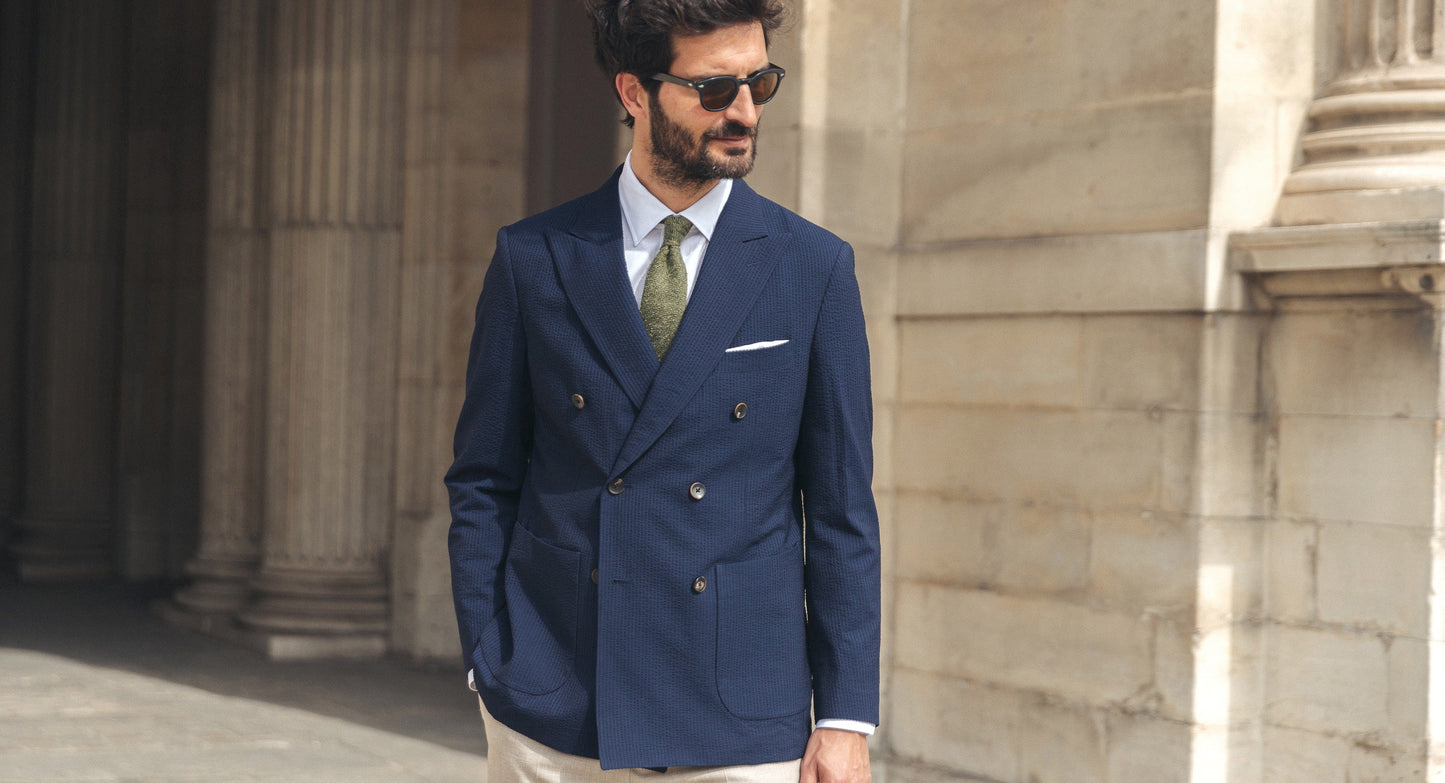 Veste Davide marine