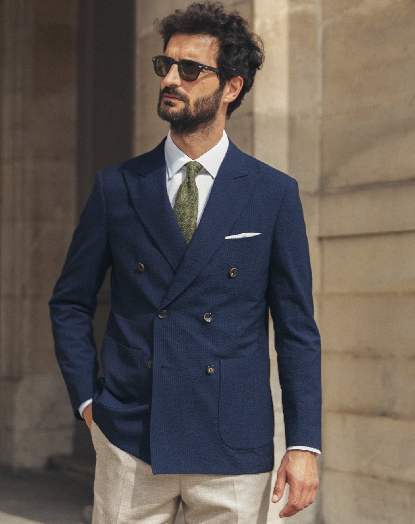 Veste Davide marine