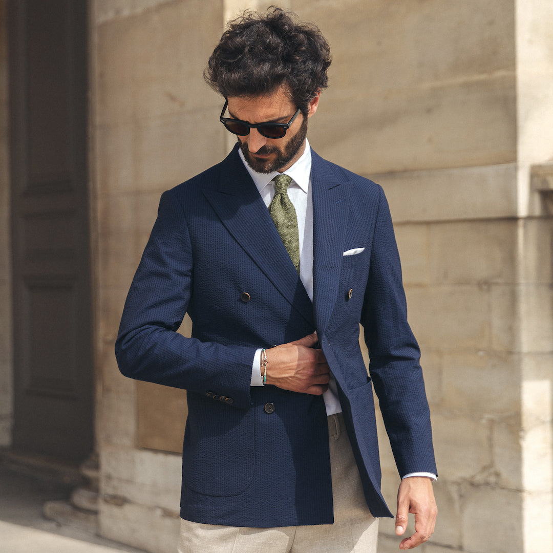 Veste Davide marine