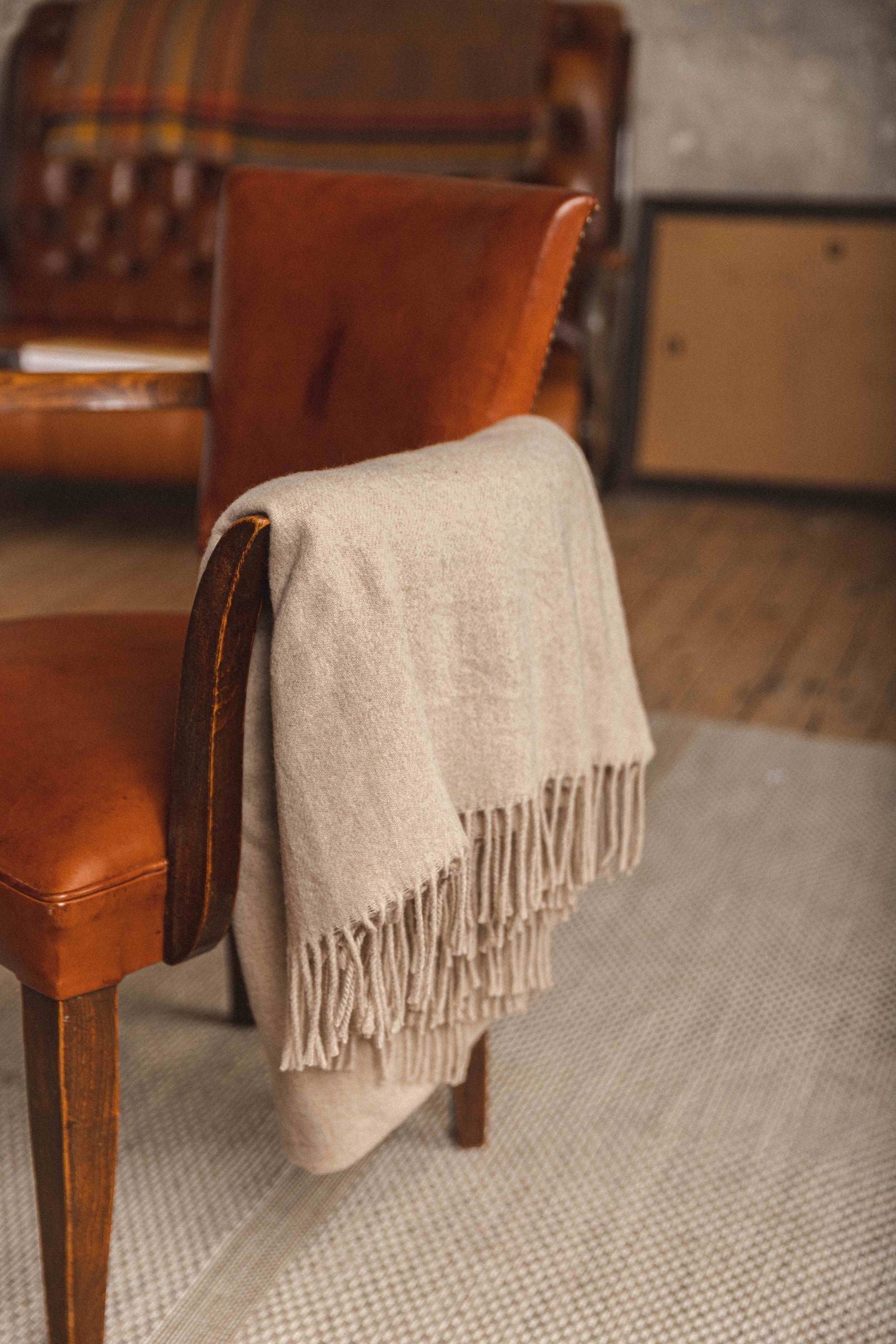 Plaid Agliana beige
