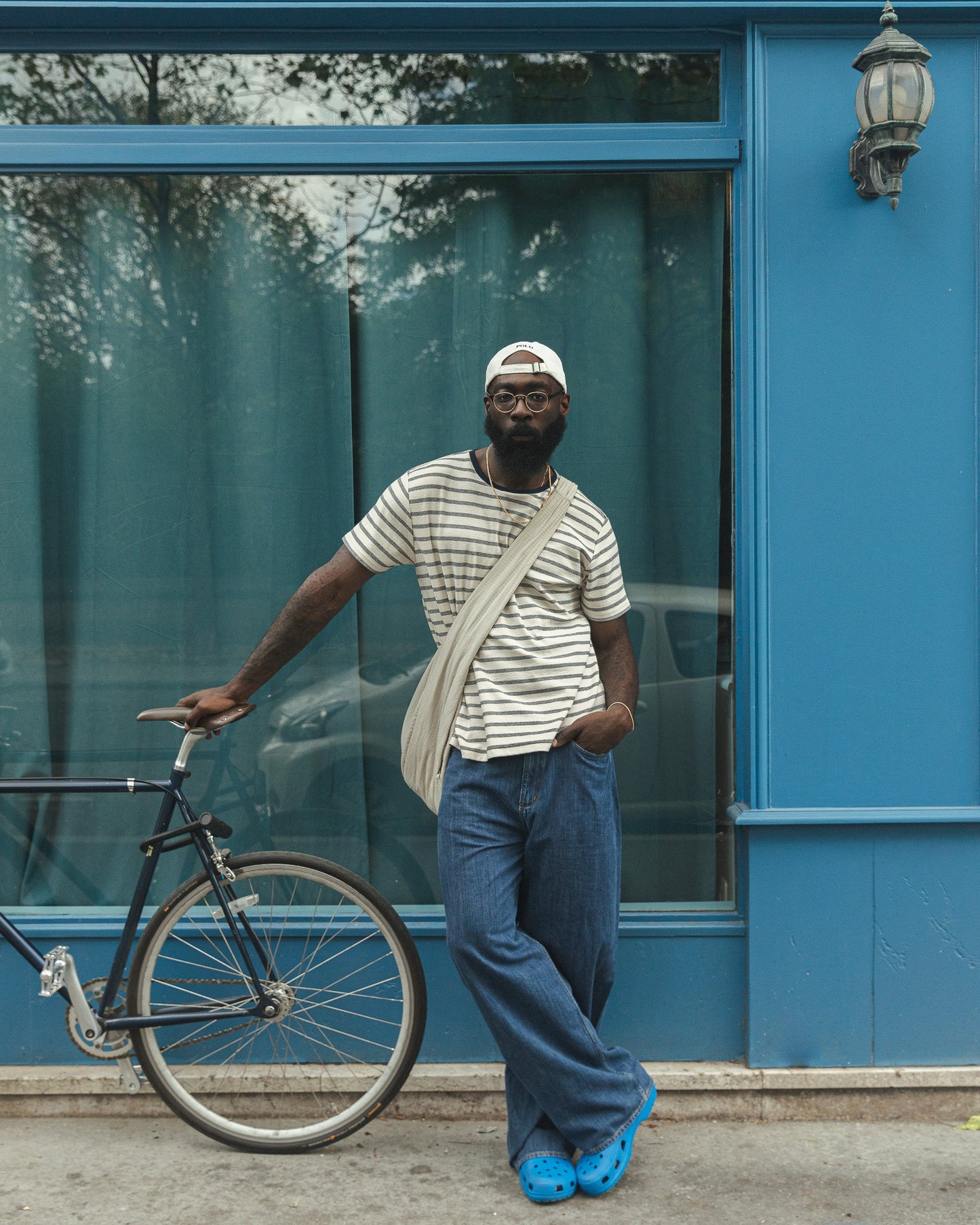 T-shirt Tanabe bleu