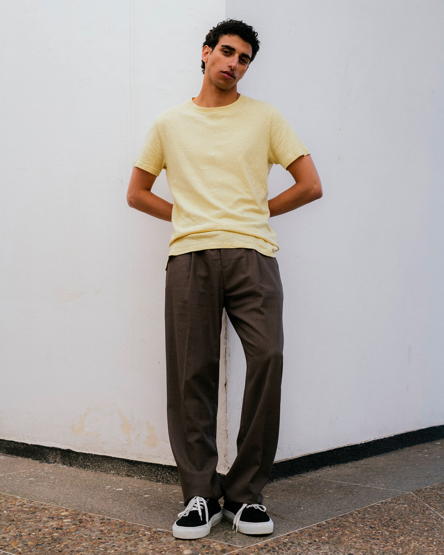 Pantalon Poetto taupe