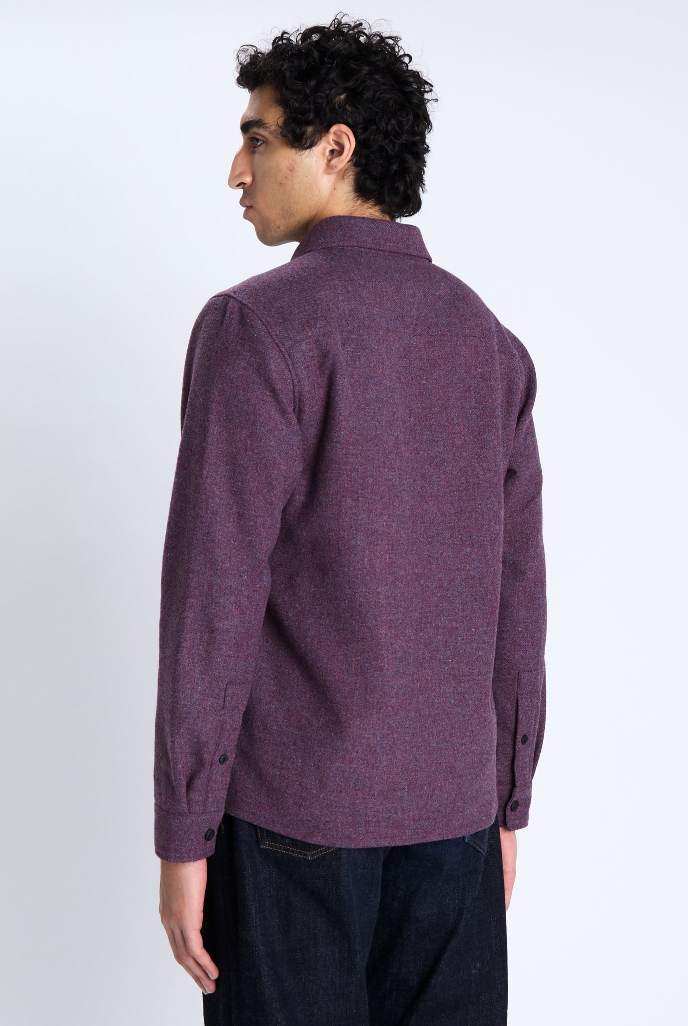 Surchemise Milo prune