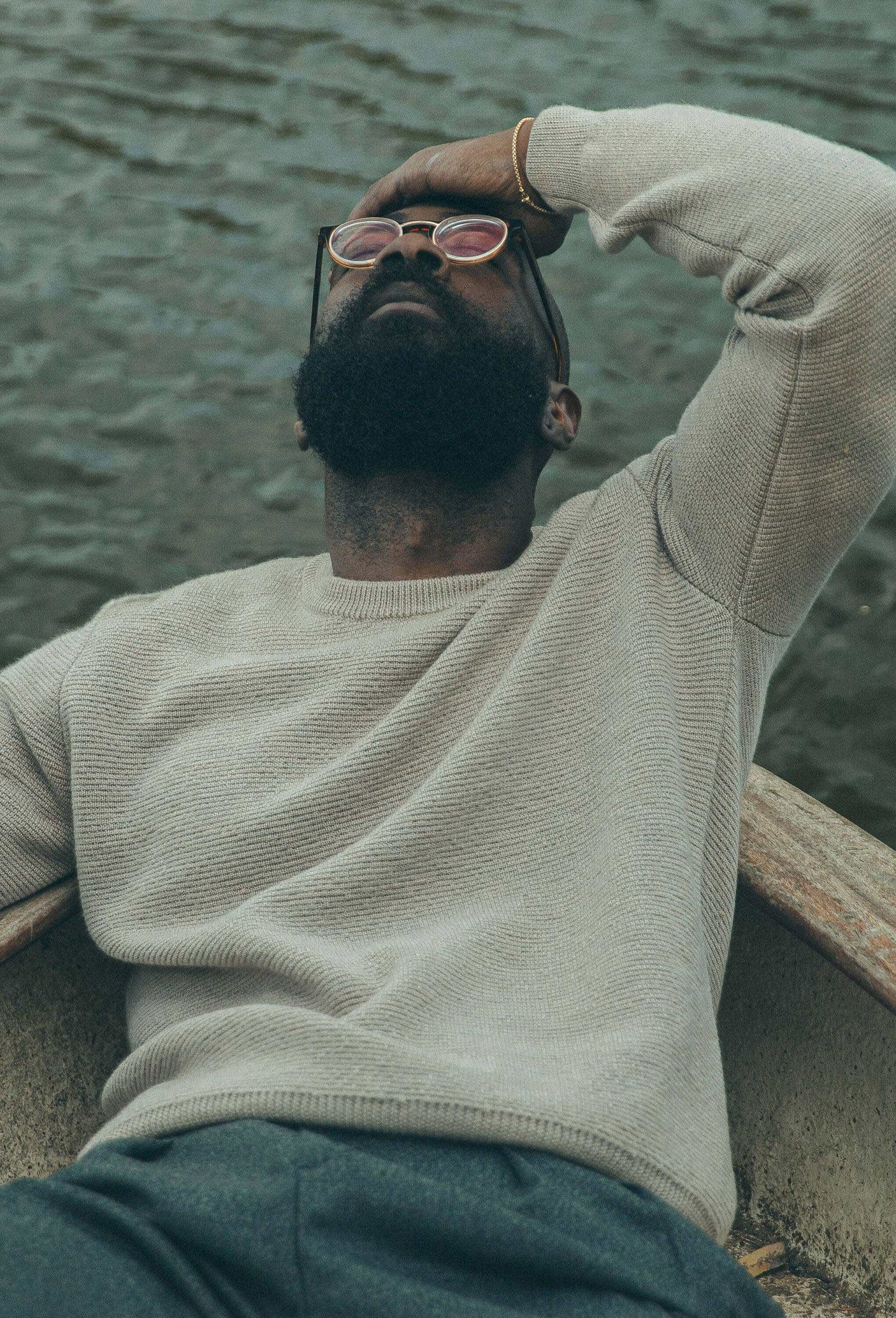 Pull Trevise beige