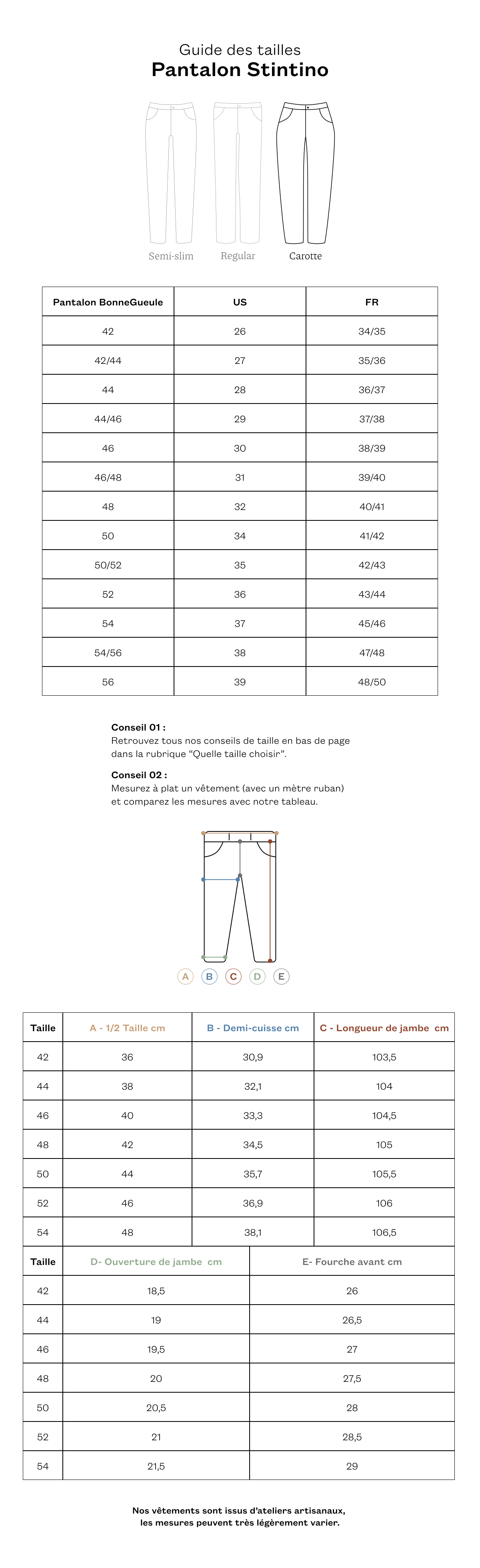 Pantalon Stintino beige