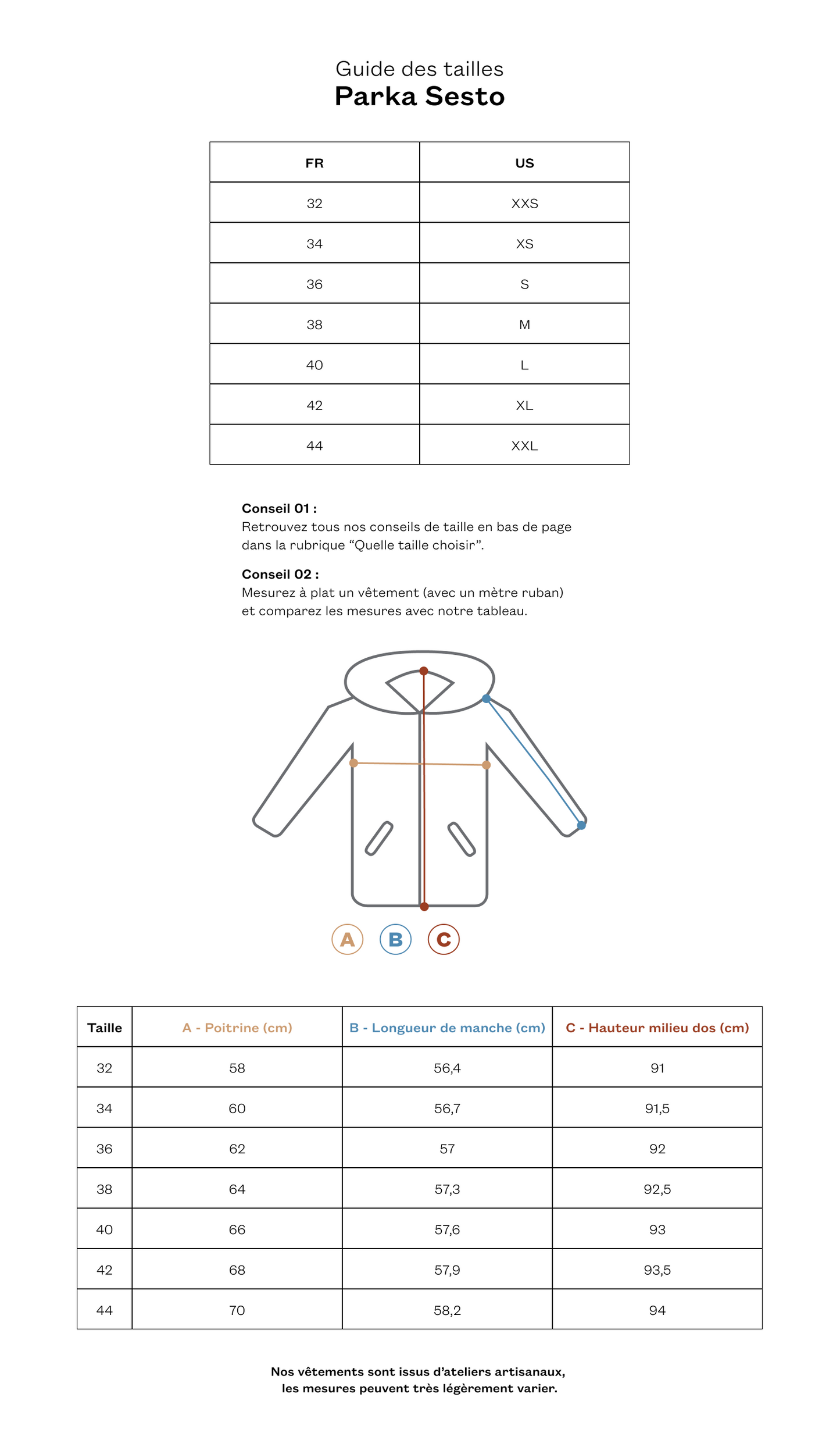 Parka Sesto kaki