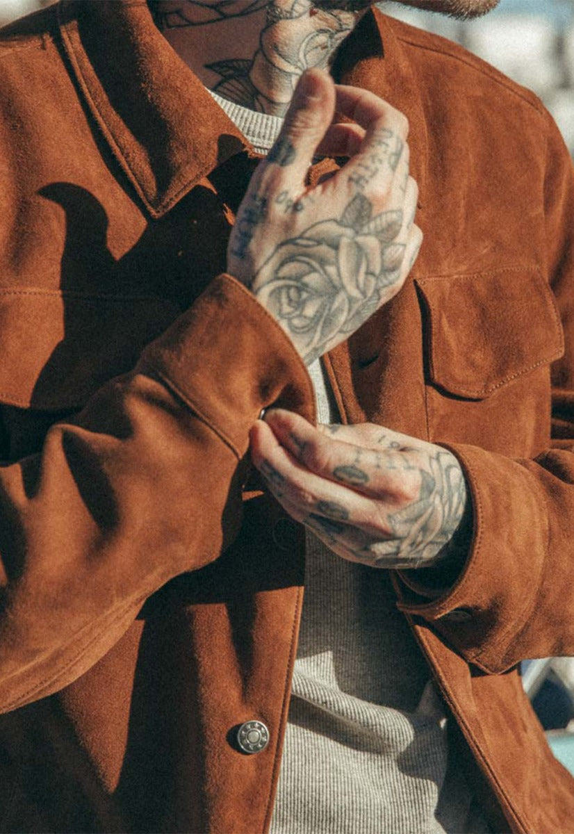 Blouson Niardo cognac