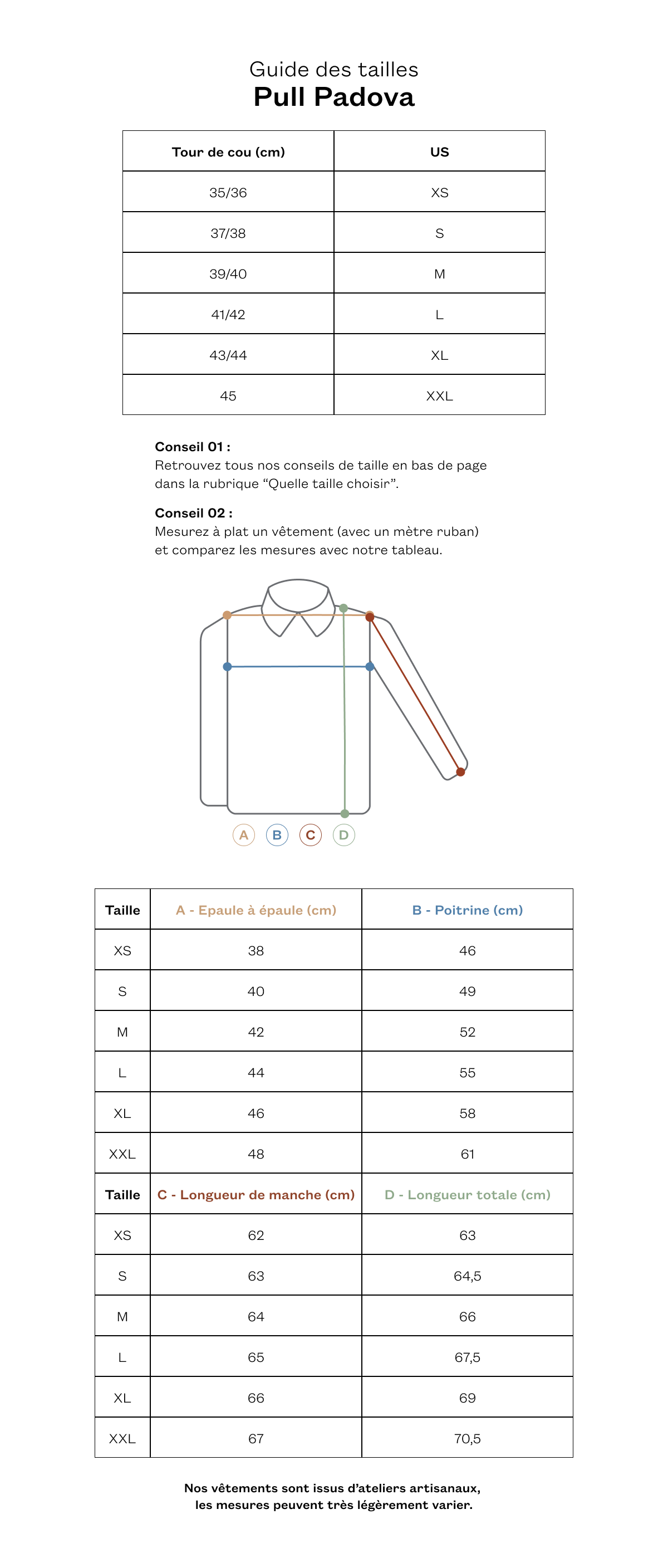 Pull Padova lilas