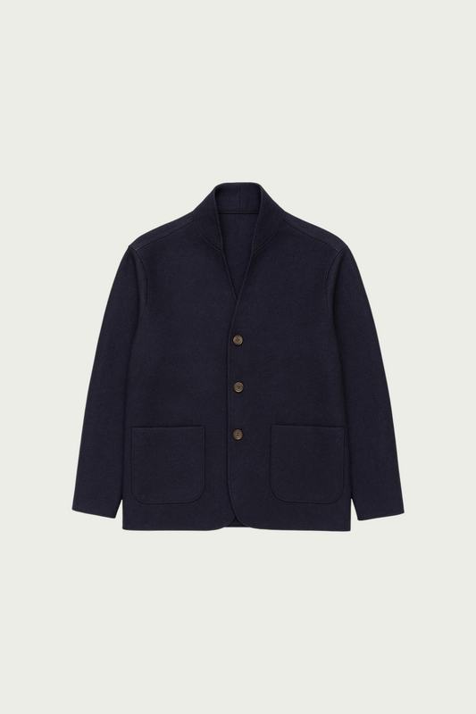 Manteau Leon bleu