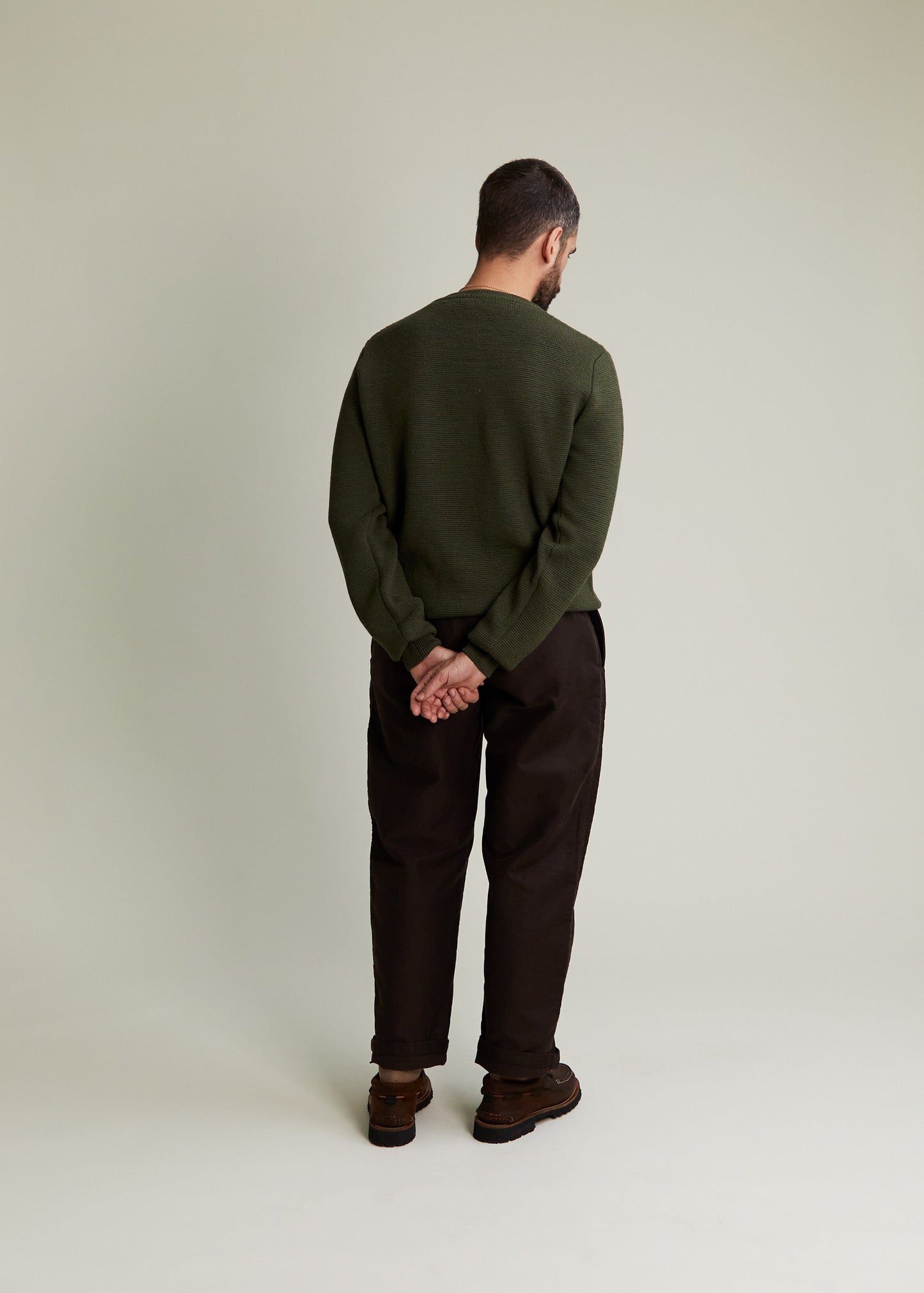 Pull Trevise kaki