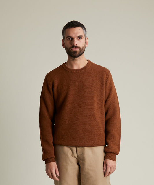 Pull Trevise cognac