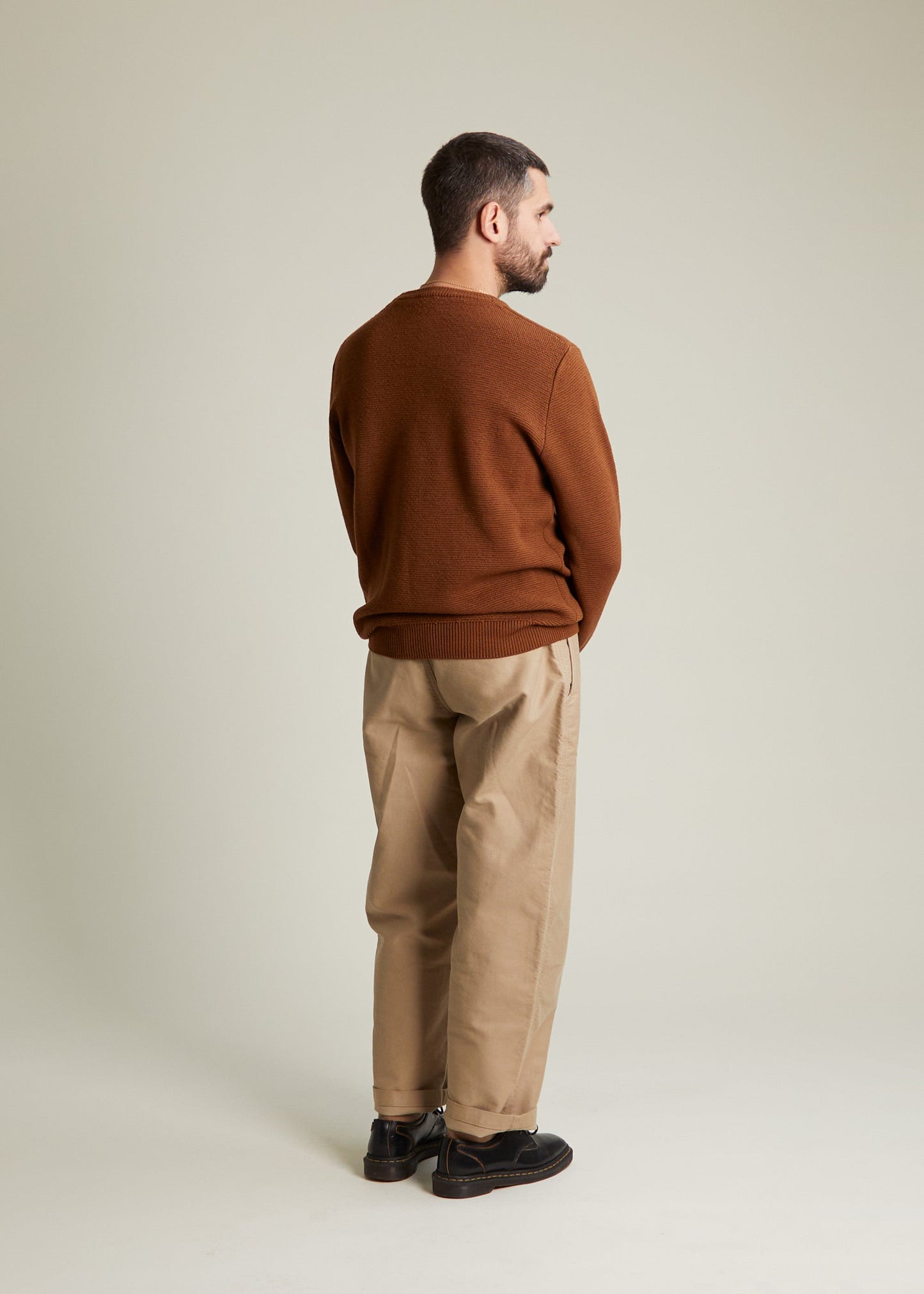 Pull Trevise cognac