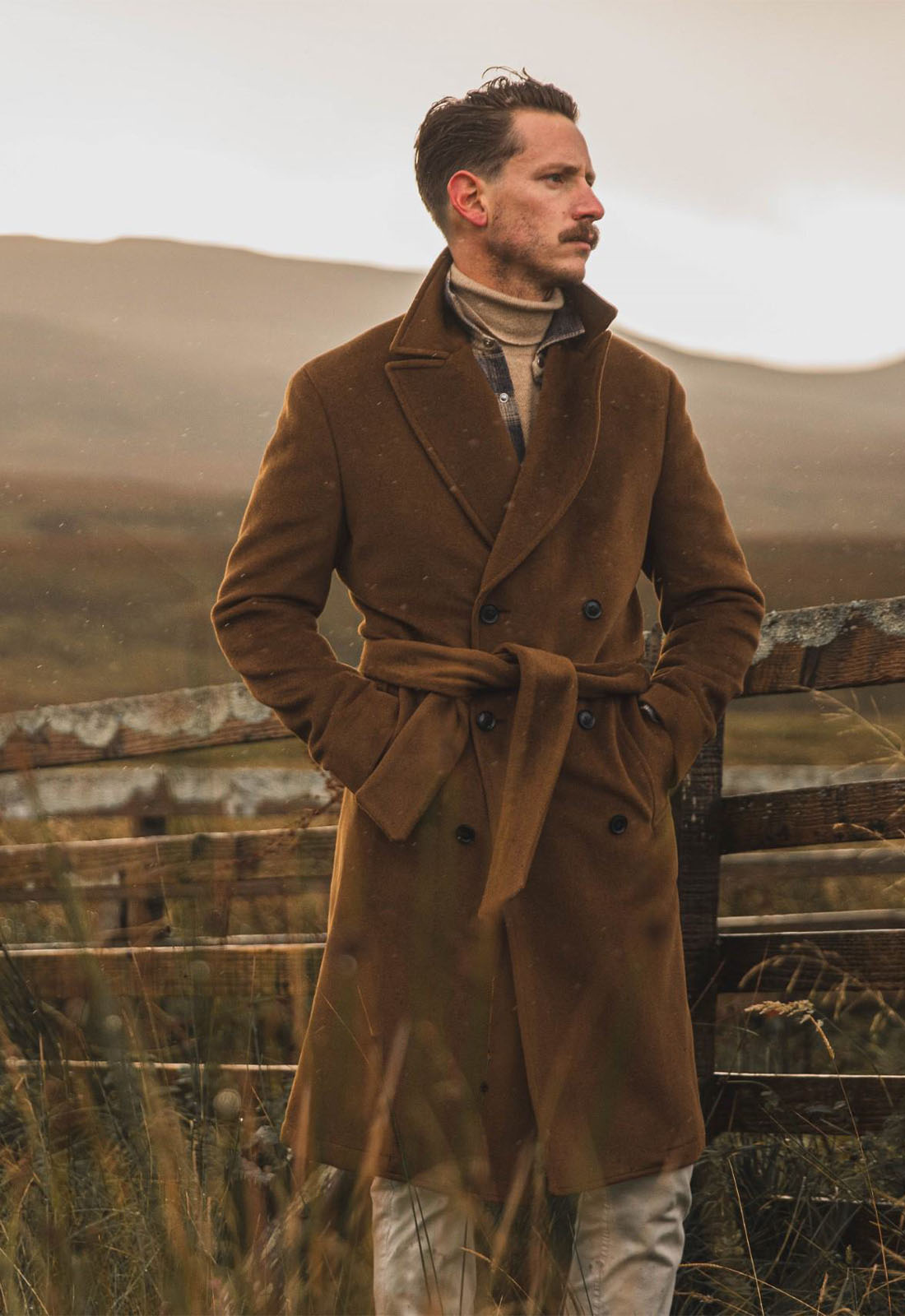 Manteau Fitou camel