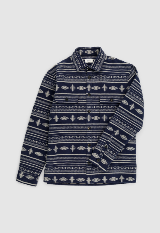 Surchemise Yamakoshi bleue